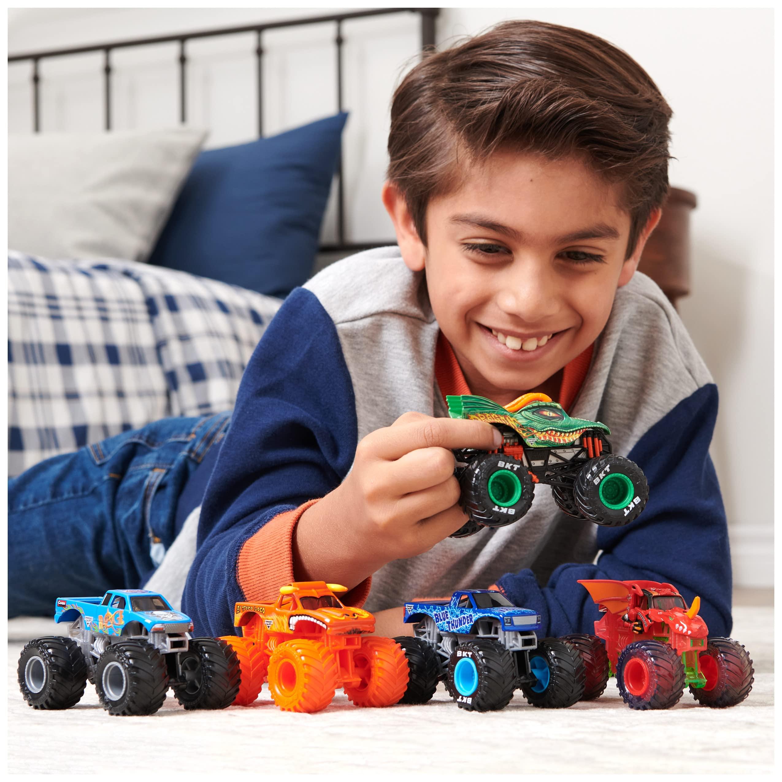 Monster Jam Monster Jam, Official Grave Digger Monster Truck, Die-Cast Vehicle, 1:64 Scale, Kids Toys for Boys Ages 3 and up