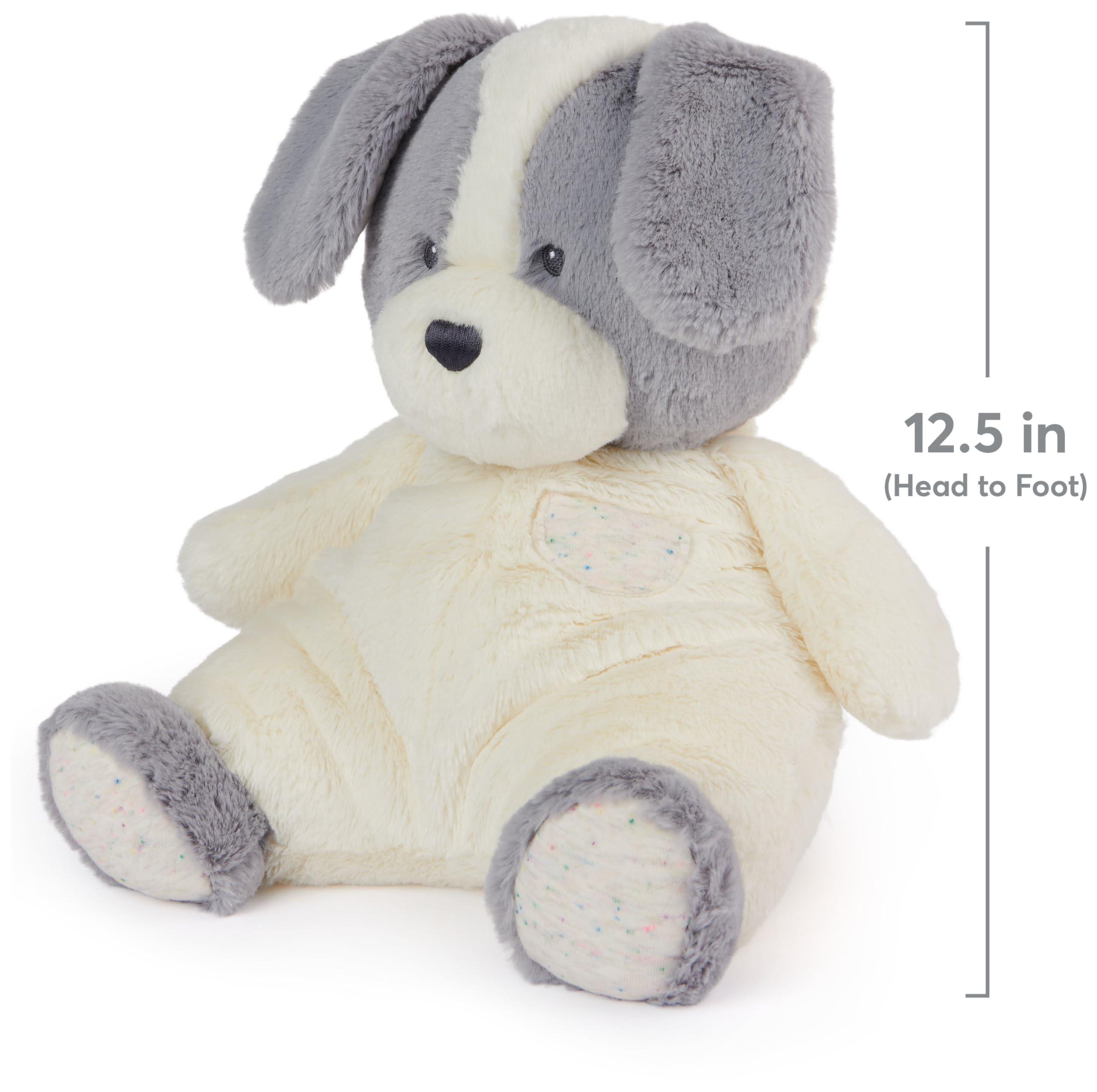 GUND GUND Baby Oh So Snuggly Puppy, Large Stuffed Animal Dog for Babies and Infants, Grey/White, 12.5