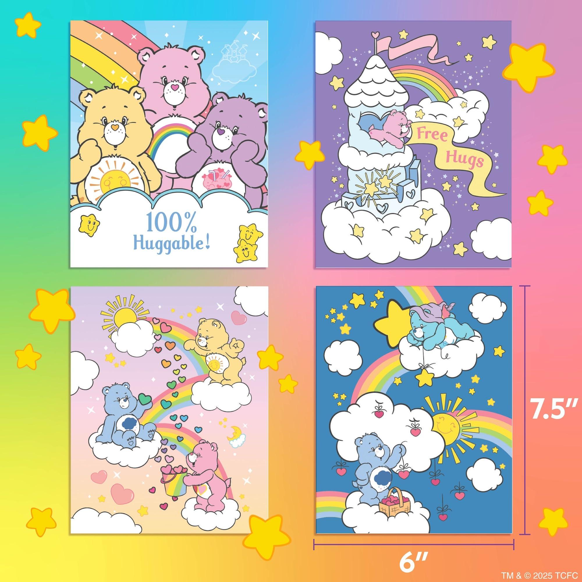 Horizon Group USA Care Bears Aqua Art, Paint With Water Books for Kids, Reusable Water-Reveal Activity, Mess Free Coloring for Toddlers, Fun Toddler Toys, Road Trip Activities For Kids, Airplane Toys For Toddlers 1-3