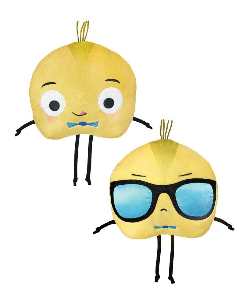 Gifts by We 3 Books The Bad Seed, Good Egg Presents The Cool Bean by Jory John Hardcover, MerryMakers Plush Book Character 8\" Flip Doll Toy and Fun Pages (A Gift Set About Self-Confidence, Kindness, and Popularity)