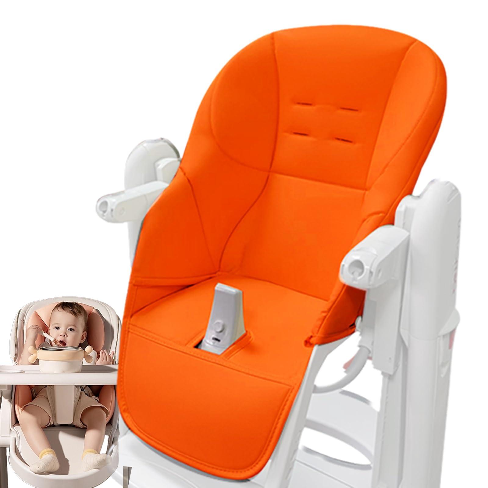 LAFANDE LAFANDE High Chair Covers for Baby, Baby Dining Chair Cushion, Breathable Cushion Dining Chair, PU Leather with Padding Seat for Peg Perego Tatamia