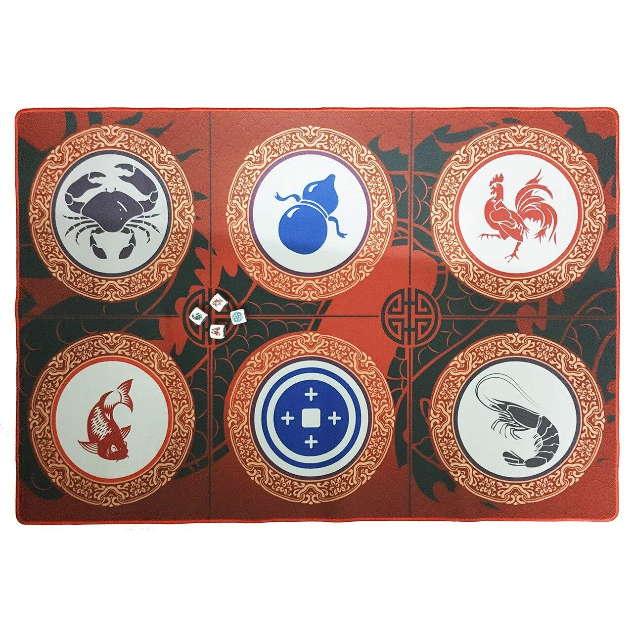 Pop Bunny Pop Bunny BAU Cua Ca Cop - Chinese New Year Dice Game - Fish Prawn Crab Dice Game - Lunar New Year Game