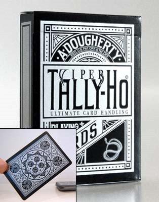 Bicycle Bicycle Tally Ho 1 Red, 1 Blue, Viper Fan/Circle Back Decks with Pocket Calculator