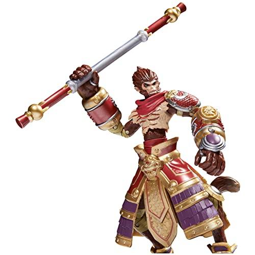 League of Legends League of Legends, 6-Inch Wukong Collectible Figure with Premium Details and Enchanted Staff Accessory, Champion Collection, Ages 12 and Up