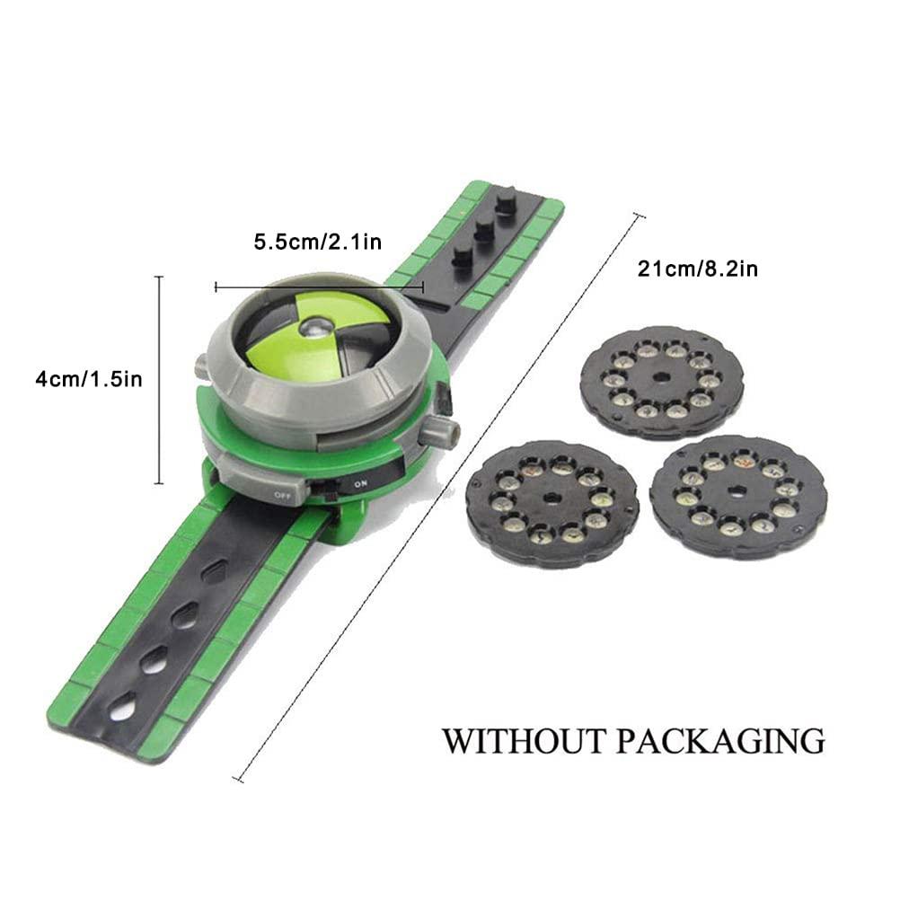 Grostmend Grostmend Ben 10 Watch Toys Ben 10 Omnitrix Watch for Kids Ben Ten Ultimate Alien Projector Watch Games Action Figure Birthday Gifts