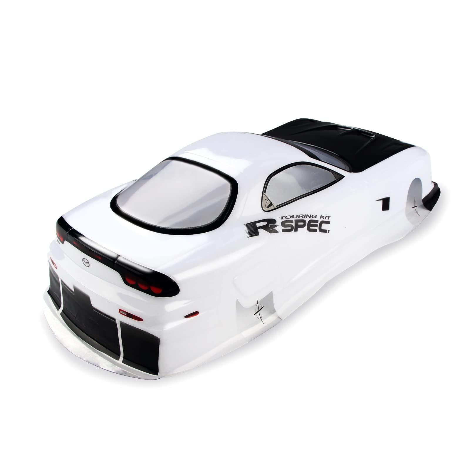 Manrock Manrock 1/10 Scale RC Painted Drift Racing Touring Onroad Car Body Shell RX7 White