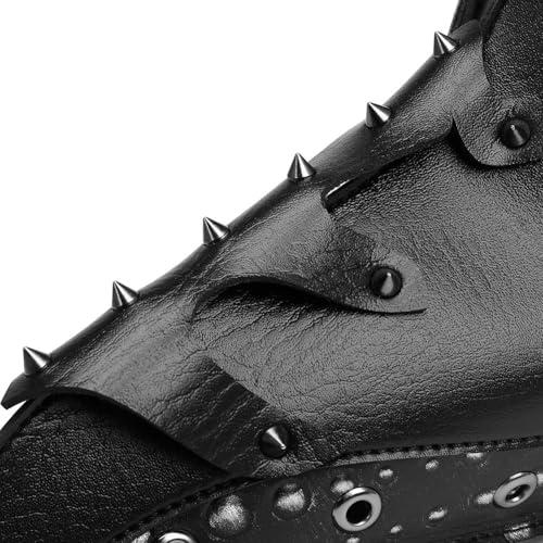 Cielasis PU Leather Plague Doctor Mask, Halloween Costume Bird Death Mask,Retro Leather Steampunk Halloween Costume Long Nose Bird Beak Cosplay Props for Mardi Gras, Masquerade Party, Christmas,Punk party