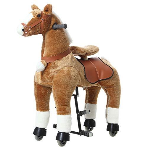 Toddler ride hot sale on horse