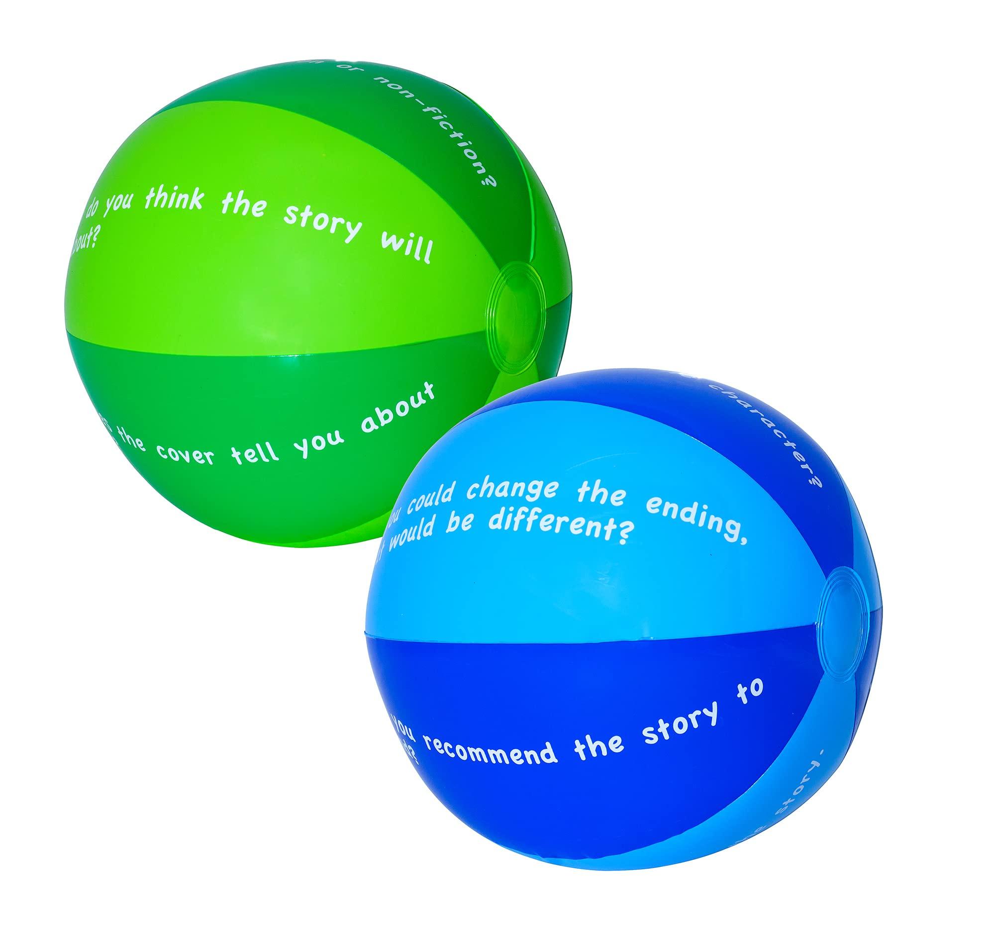 Smart School Educational Products Smart School Educational Products Classroom Beach Ball Game, Conversation Starter or Reading Comprehension (Conversation Starter)
