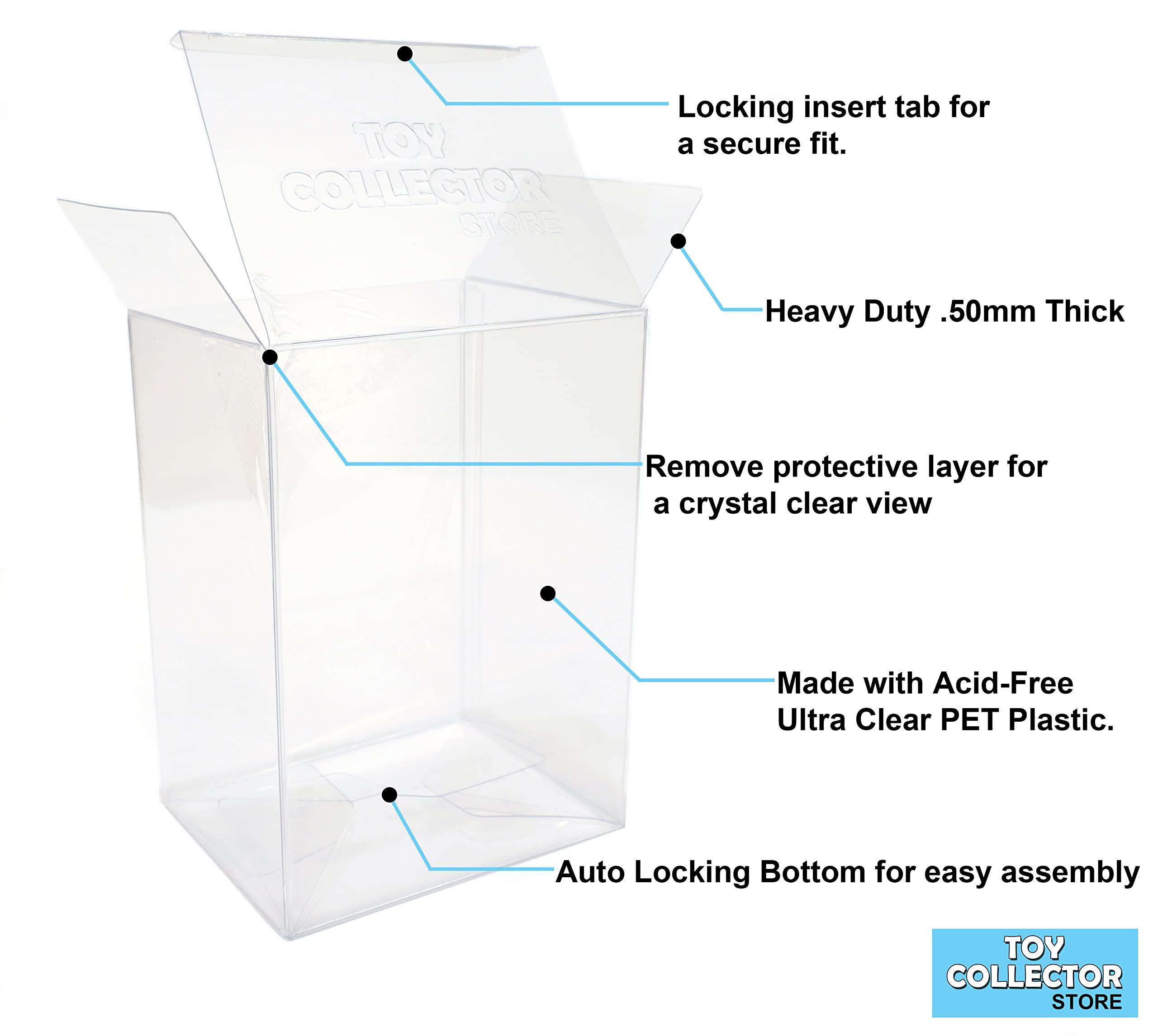 Toy Collector Store Toy Collector Store Collapsible .50mm Thick Pop Protector Box 20-Pack