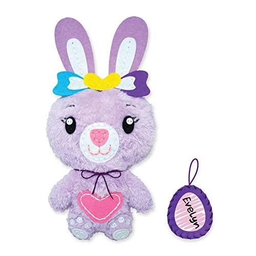 C.S.KIDS C.S. Kids Magic World DIY Personalised Sewing Kit - My Sewing Pals (Puppy/Bunny/Kitten)|Arts & Crafts Gifts | Educational Sewing Kit for Kids | Sew Your Own (Safety Needle & Instruction Included)