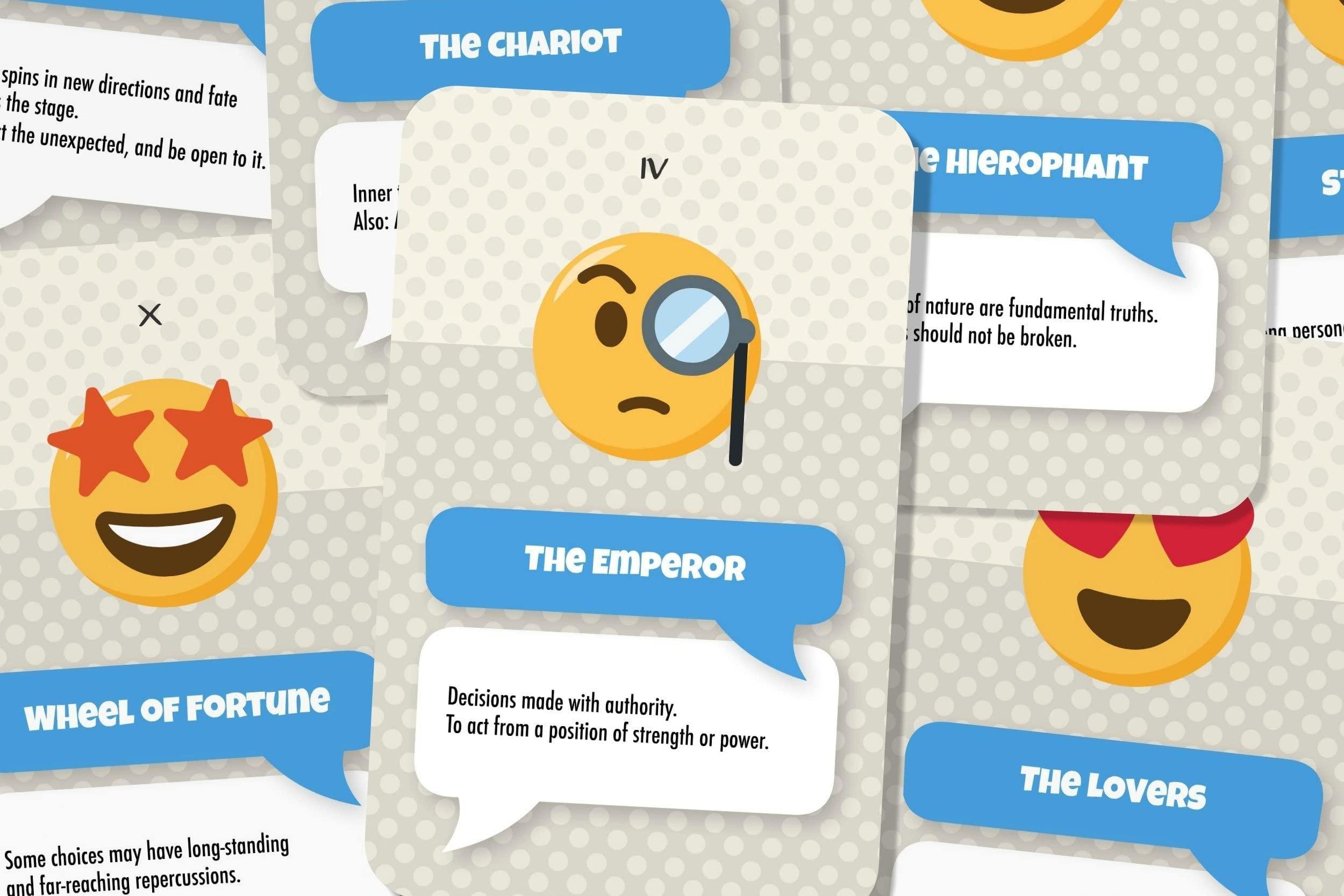 Ibiza Tarot Emoji Tarot - Major Arcana