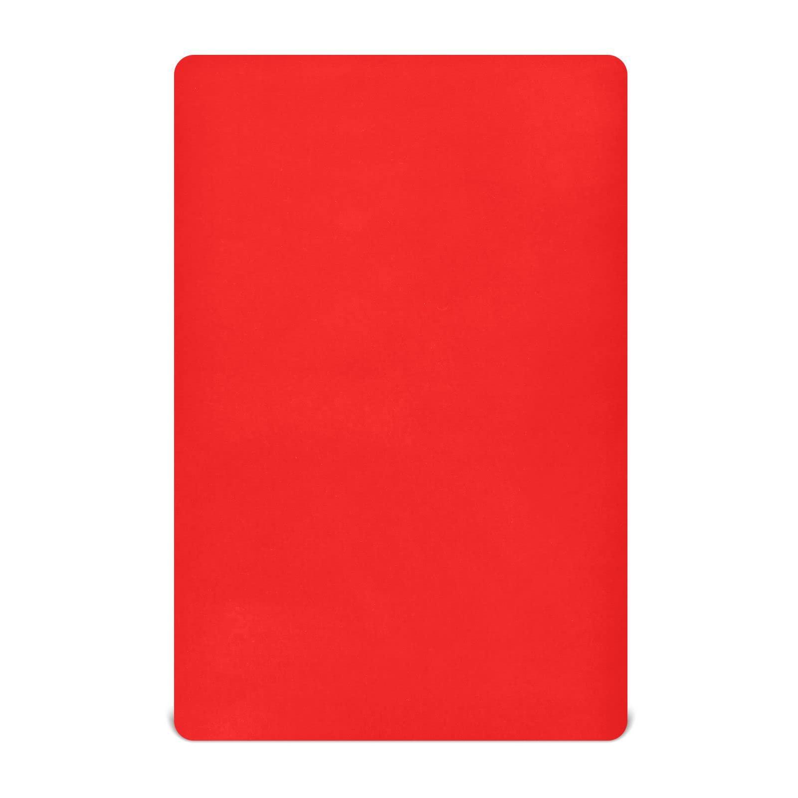 AMmao Red Crib Sheet for Boys Girls Stretch Baby Toddler Crib Fitted Sheets Soft Fitted Baby Mattress Cover Bed Sheet for Unisex Newborn Crib Mattress M