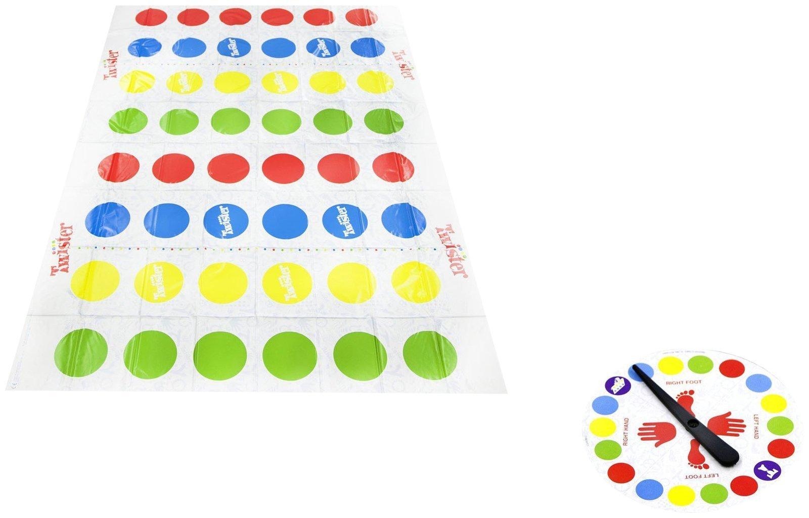 Hasbro Gaming Hasbro Gaming Twister Ultimate: Bigger Mat, More Colored Spots, Family, Kids Party Game Age 6+; Compatible with Alexa (Amazon Exclusive)