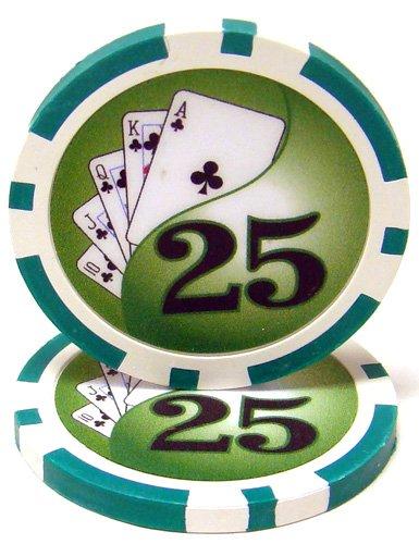 Poker Supplies 50 Yin Yang 13.5gm Clay Poker Chips - Choose!