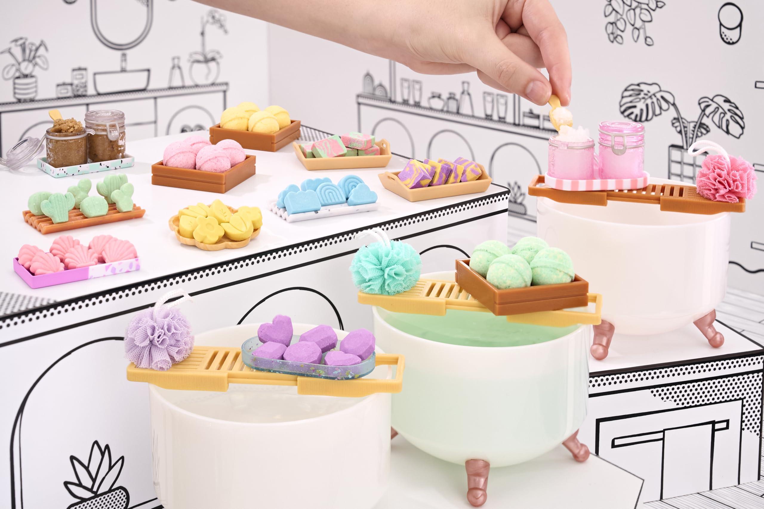 MGA's Miniverse MGA's Miniverse Make It Mini Spa (6 Pack), Mini Collectibles, Mystery Blind Packaging, DIY, Really Works, Real Spa Products, Collectors, 8+