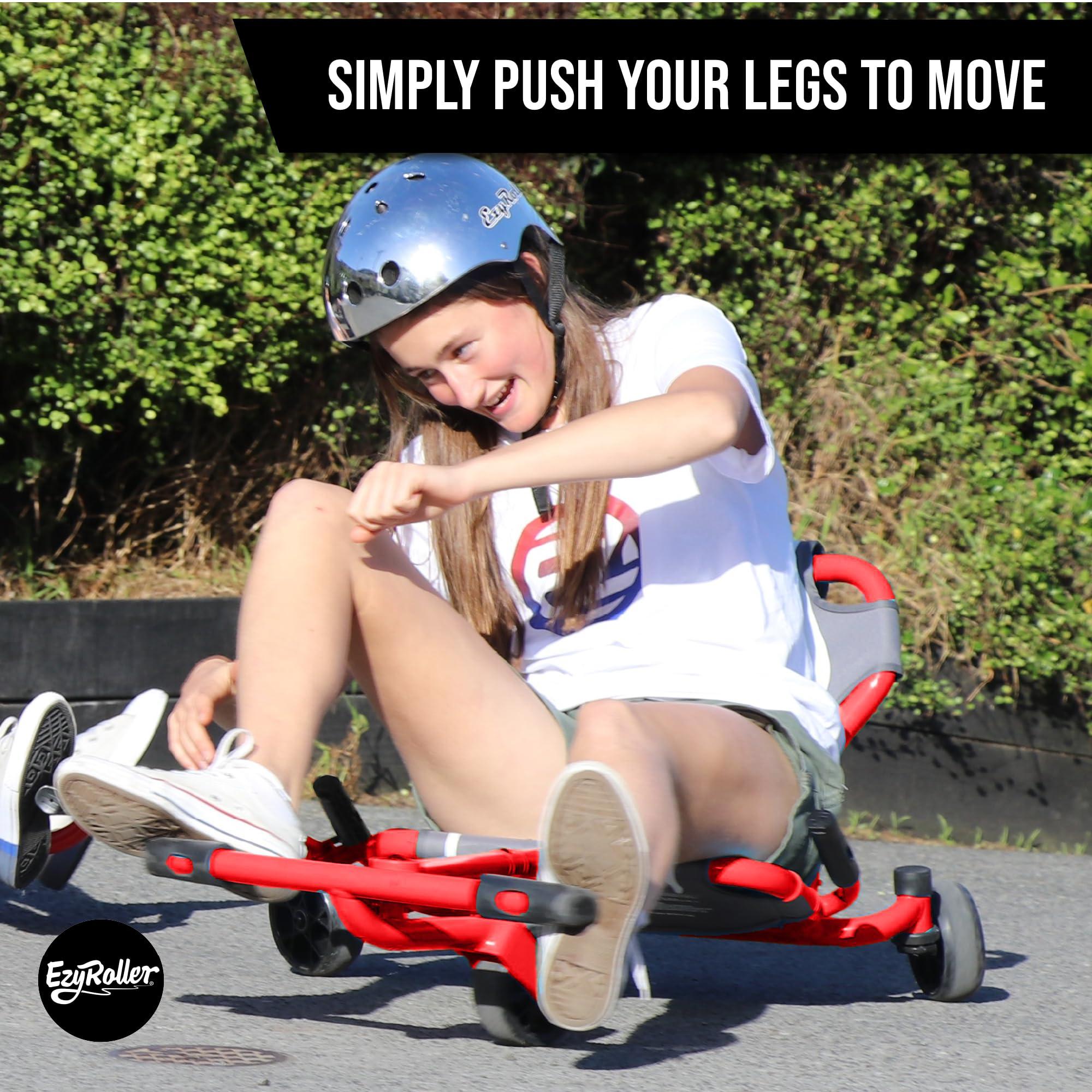 EzyRoller EzyRoller New Drifter Pro-X Ride on Toy for Kids or Adults, Ages 10 and Older Up to 200 lbs. - Red