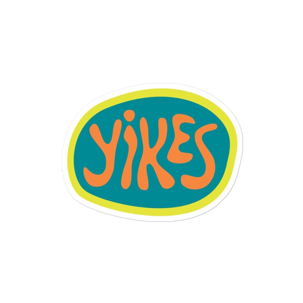 Generic Yikes Sticker - Perfect for Water Bottles, Laptops, and Notebooks!
