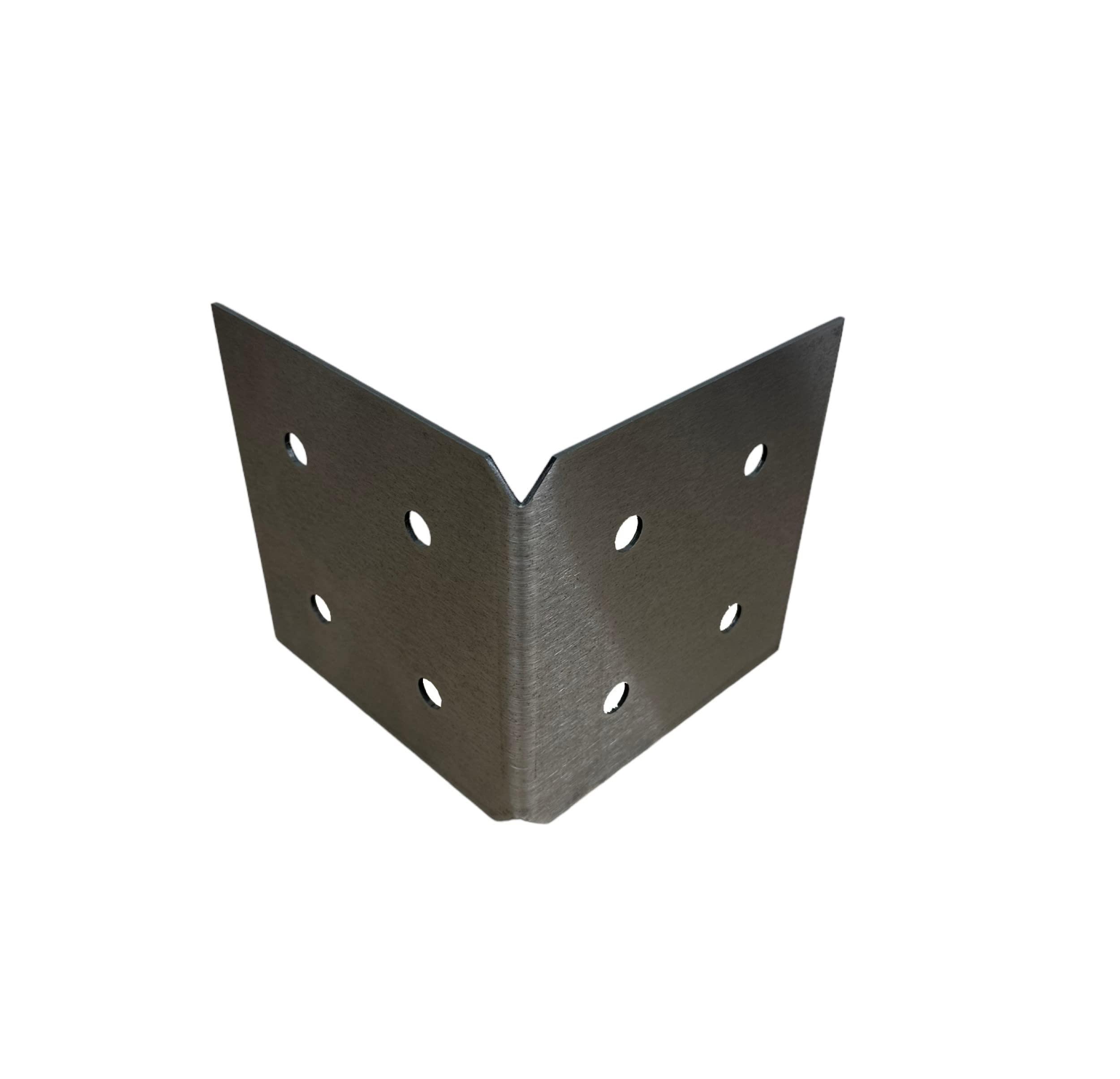 Texas Metal Makers 90 Degree Angle Bracket for 6x6 Wood Post, 6x6 Angle Bracket, Wood Post Bracket, Angle Support Bracket, Pergola Bracket | Made in the USA!