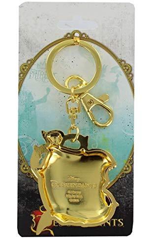 Marvel Marvel Descendants Logo Gold Pewter Key Ring