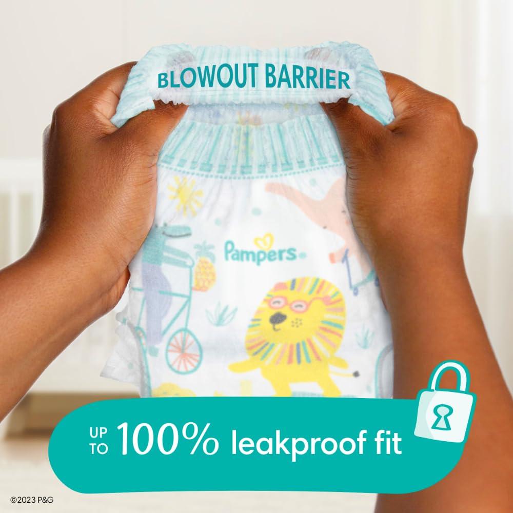 Pampers Pampers Diapers - Cruisers 360 - Size 7, 44 Count, Babyproof up to 100% Leakproof Pull-On Diaper