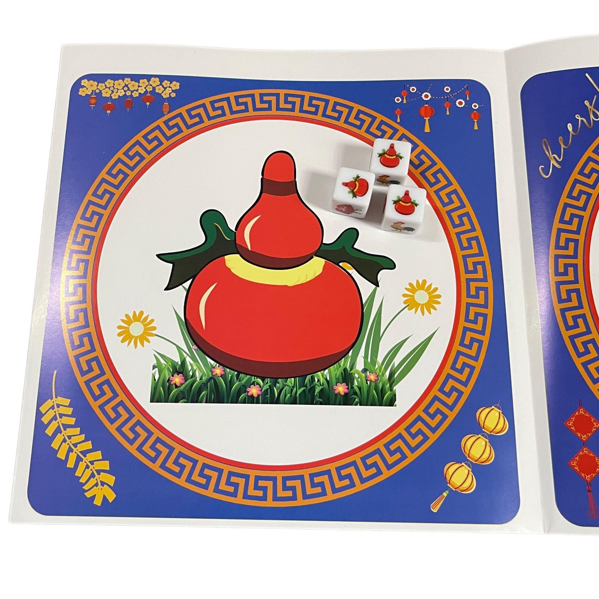 TJ-Store TJ-Store BAU Cua Ca Cop Game Vietnam New Version, TRO Choi dan gian Vietnam. Gift for Vietnamese Friend. Klah Klok Game