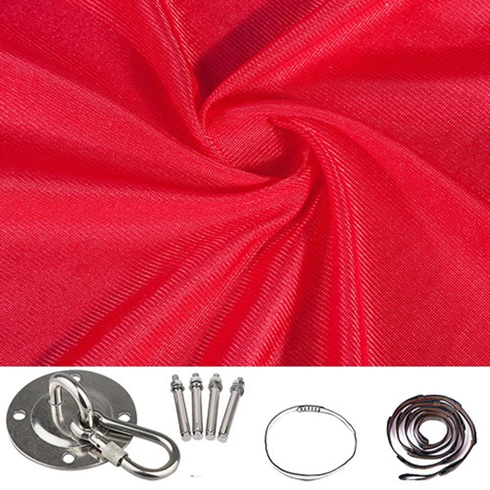 BSFHQS BSFHQS Sensory Swing for Kids Therapy Swing for Adults Indoor Soothing Cuddle Hammock Durable Fabric Elastic Snuggle Swing Adjustable Aerial Yoga Hanging Seat Calming Effect