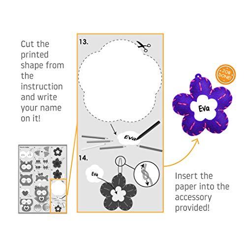 C.S.KIDS C.S. Kids Magic World DIY Personalised Sewing Kit - My Sewing Pals (Puppy/Bunny/Kitten)|Arts & Crafts Gifts | Educational Sewing Kit for Kids | Sew Your Own (Safety Needle & Instruction Included)