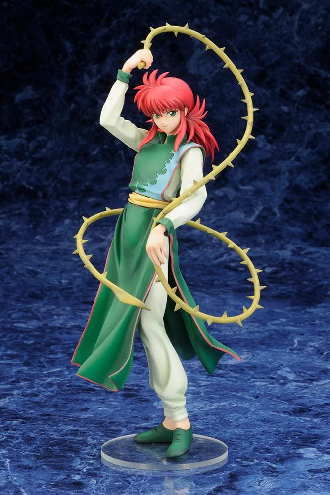 Kotobukiya (KOTOBUKIYA) ARTFX J Yu Yu Hakusho Kurama, 1/8 Scale, PVC Pre-Painted Complete Figure PV110