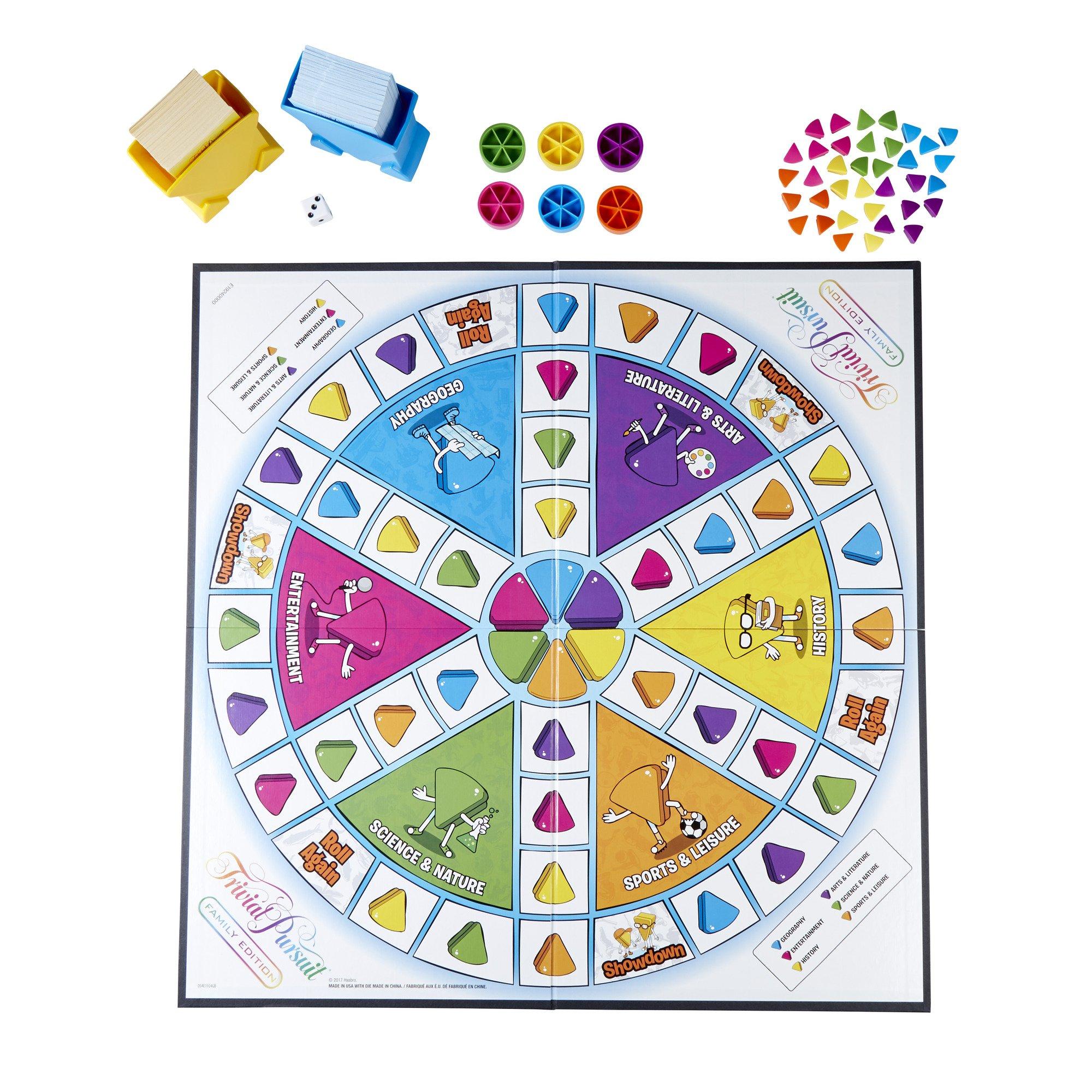Hasbro Gaming Hasbro Gaming Trivial Pursuit Family Edition