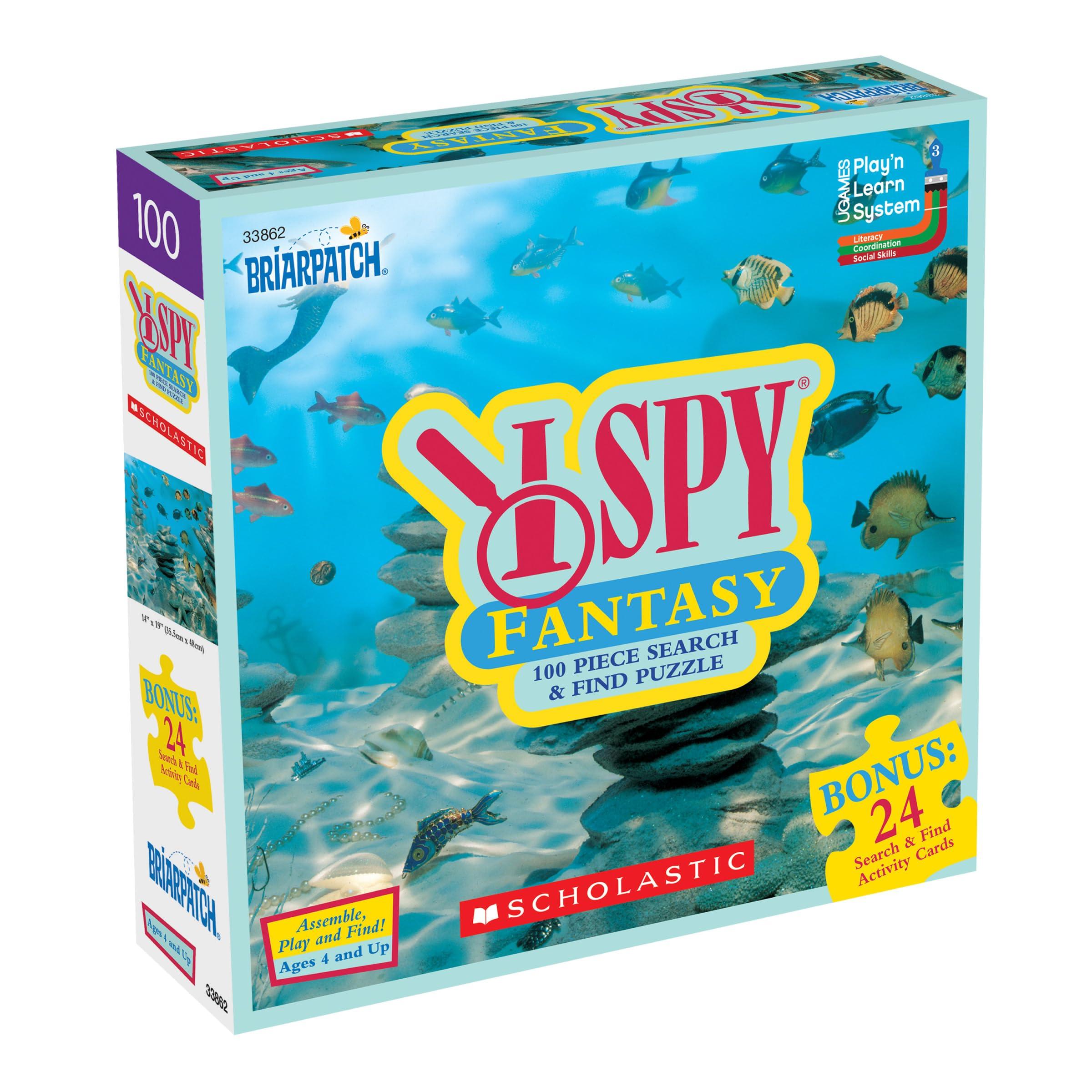 Briarpatch Briarpatch, I SPY Fantasy 100 Piece Search and Find Jigsaw Puzzle, Based On Search and Find Books, Preschool Learning for Kids