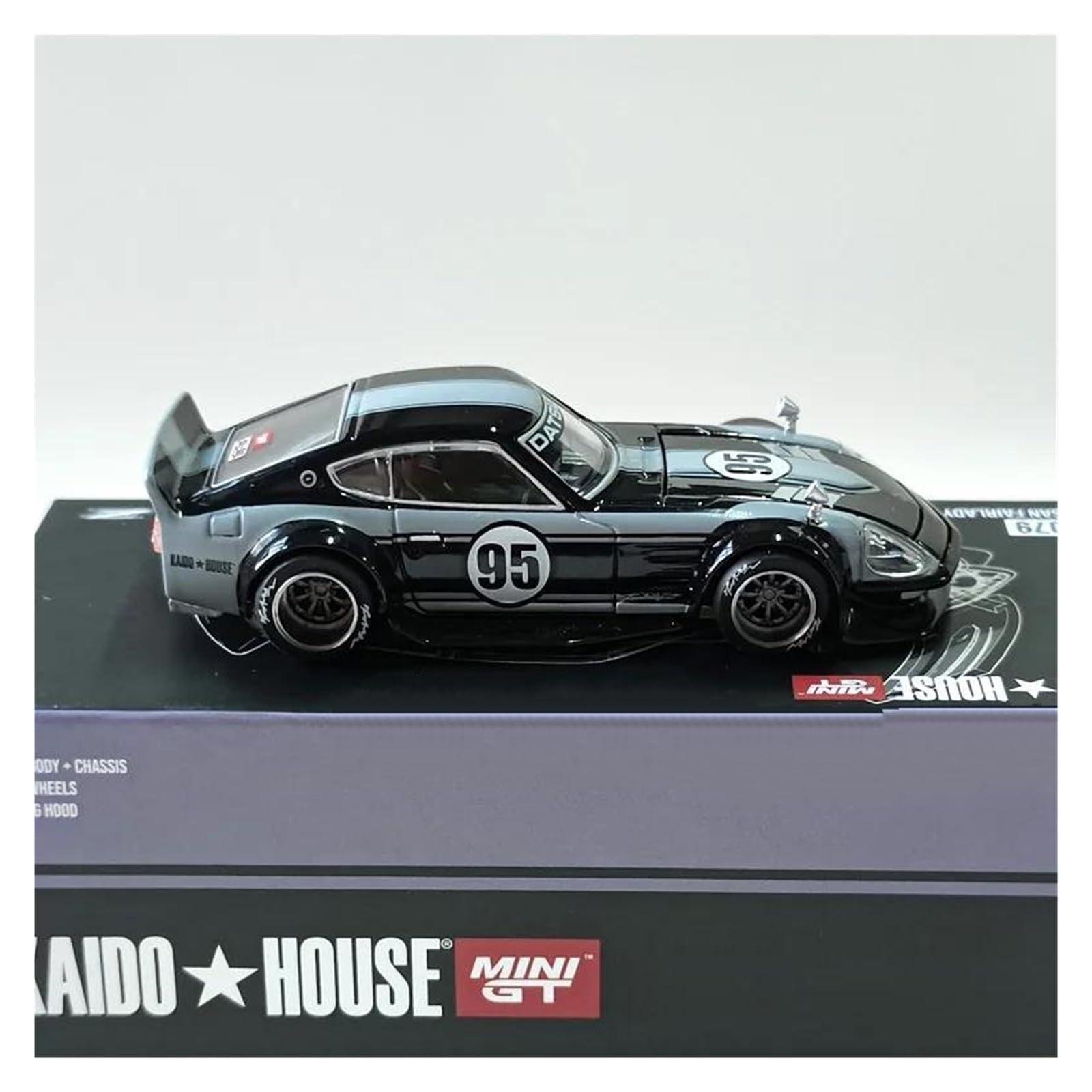 OIMOLO OIMOLO Scale Car Models for Nissan Fairlady Z 95 1:64 Open Front Cover Simulation Alloy Car Model Collectible Decoration Gift Pre-Built Model Vehicles