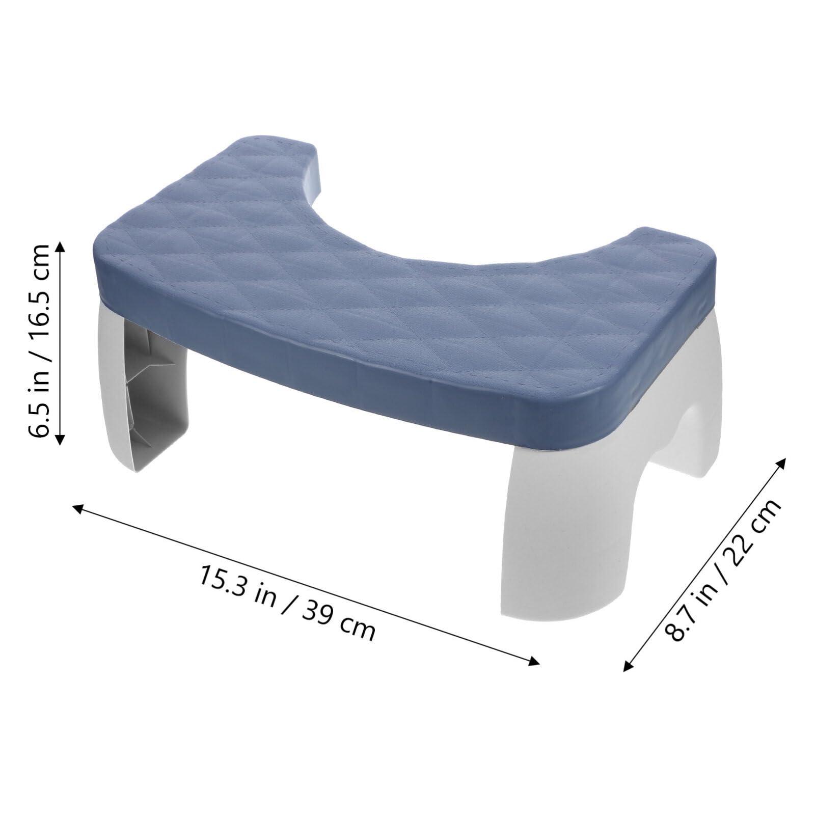 Luxshiny Luxshiny Toilet Stool Folding Toilet Stool Squatting Toilet Stool Potty Step Stool Splicable Poop Stool for Bathroom Kitchen Bedroom Home Dorm