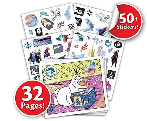 Crayola Crayola Frozen 2 Coloring Pages & Sticker Book, Gift for Kids, Ages 3, 4, 5, 6