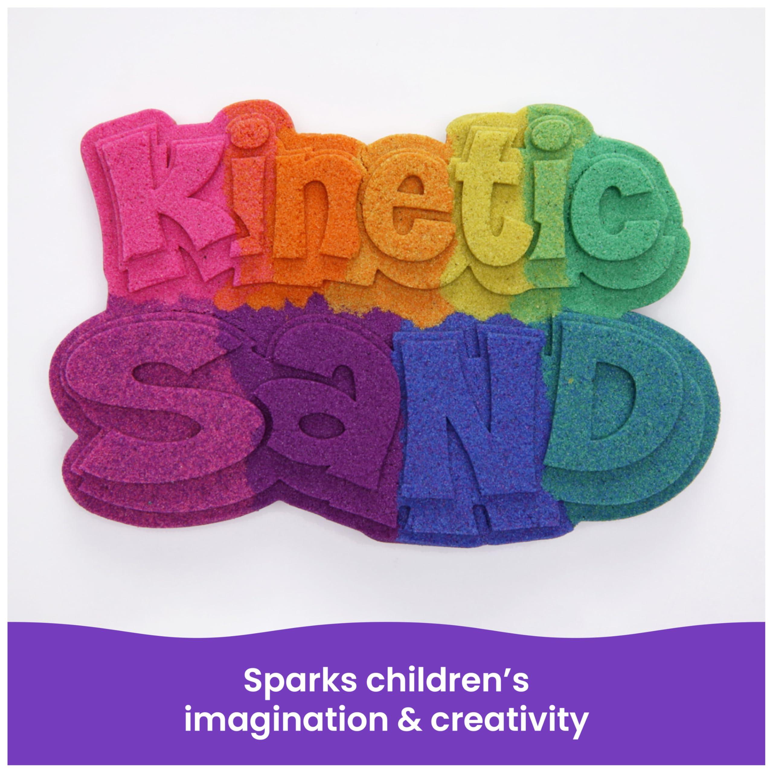 Kinetic Sand Kinetic Sand, 2.5lbs Purple Play Sand, Moldable Sensory Toys for Kids, Resealable Bag, for Ages 3 and up