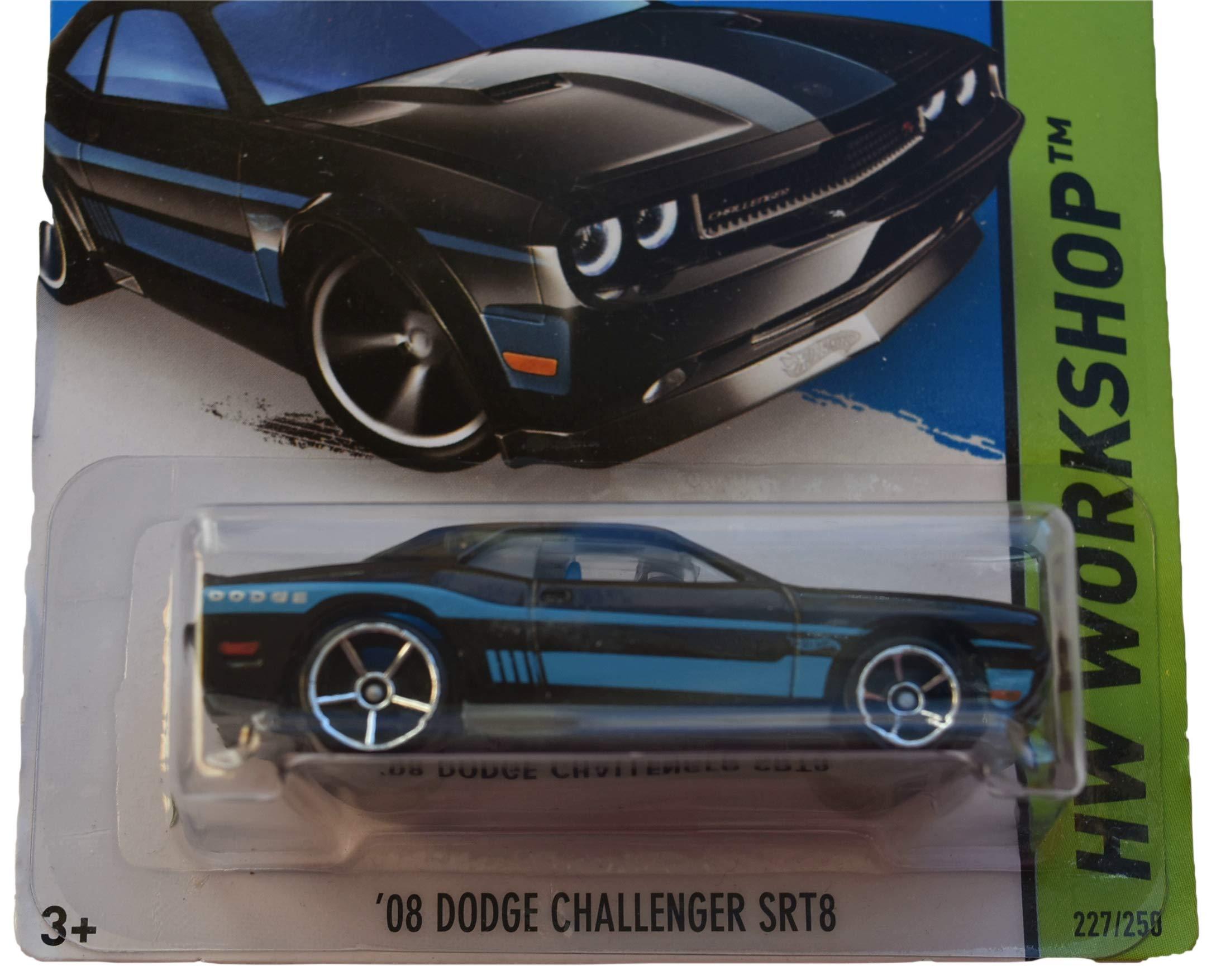Hot Wheels Hot Wheels Workshop Series \'08 Dodge Challenger SRT8 227/250, Black/Blue Stripe