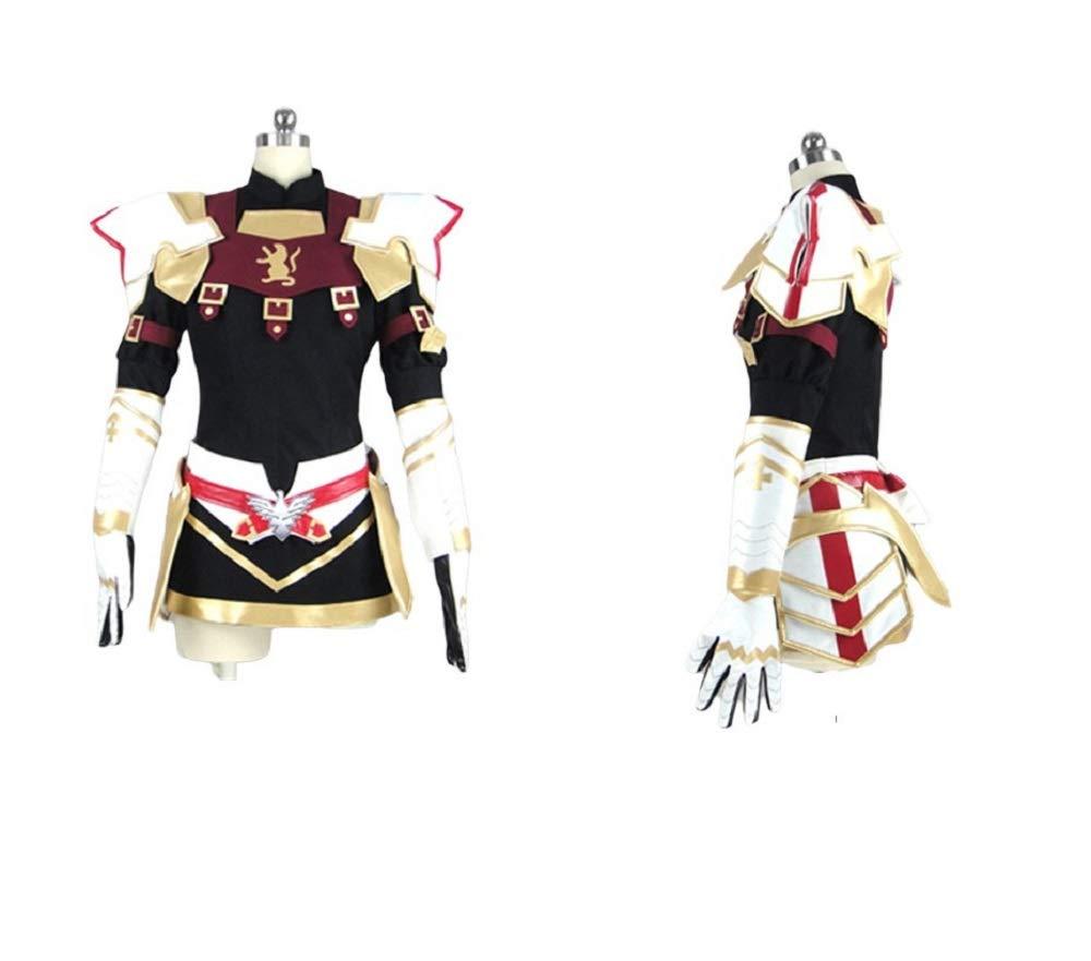 QILONG Fate/Apocrypha Black Rider Astolfo Cosplay Costume 2665 (Female L)