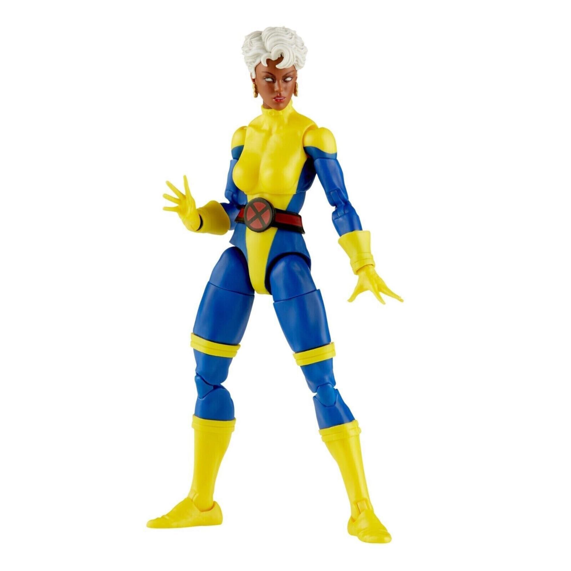 Marvel Marvel Legends Series Forge, Storm, & Jubilee X-Men 60th Anniversary Action Figure Set, 6-Inch Action Figures