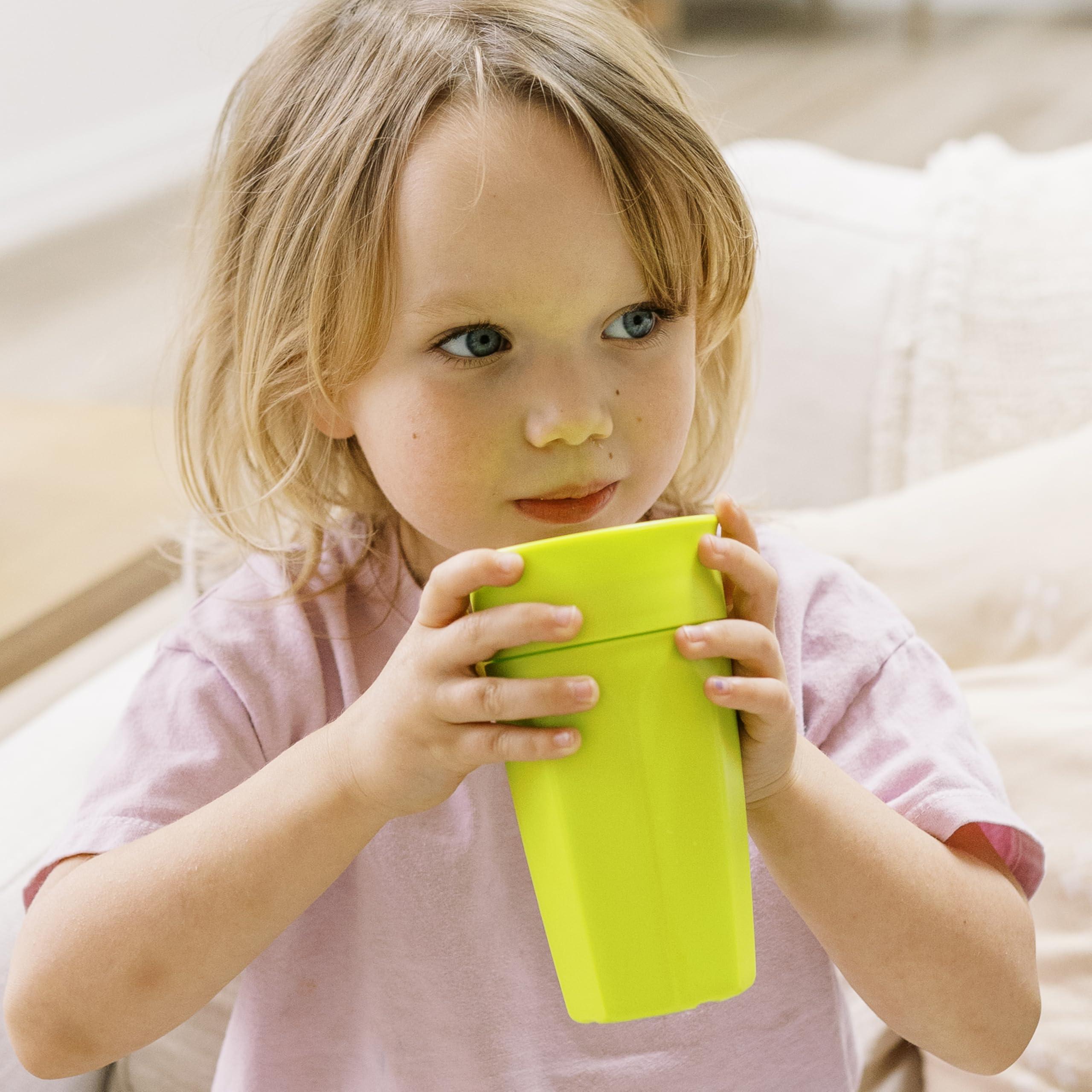 Dr. Brown\'s Dr. Brown's Milestones Cheers 360 Training Cup for Toddlers & Babies, Leak-Free Sippy Cup, Pink/Turq Spoutless Transition Travel Friendly Cup