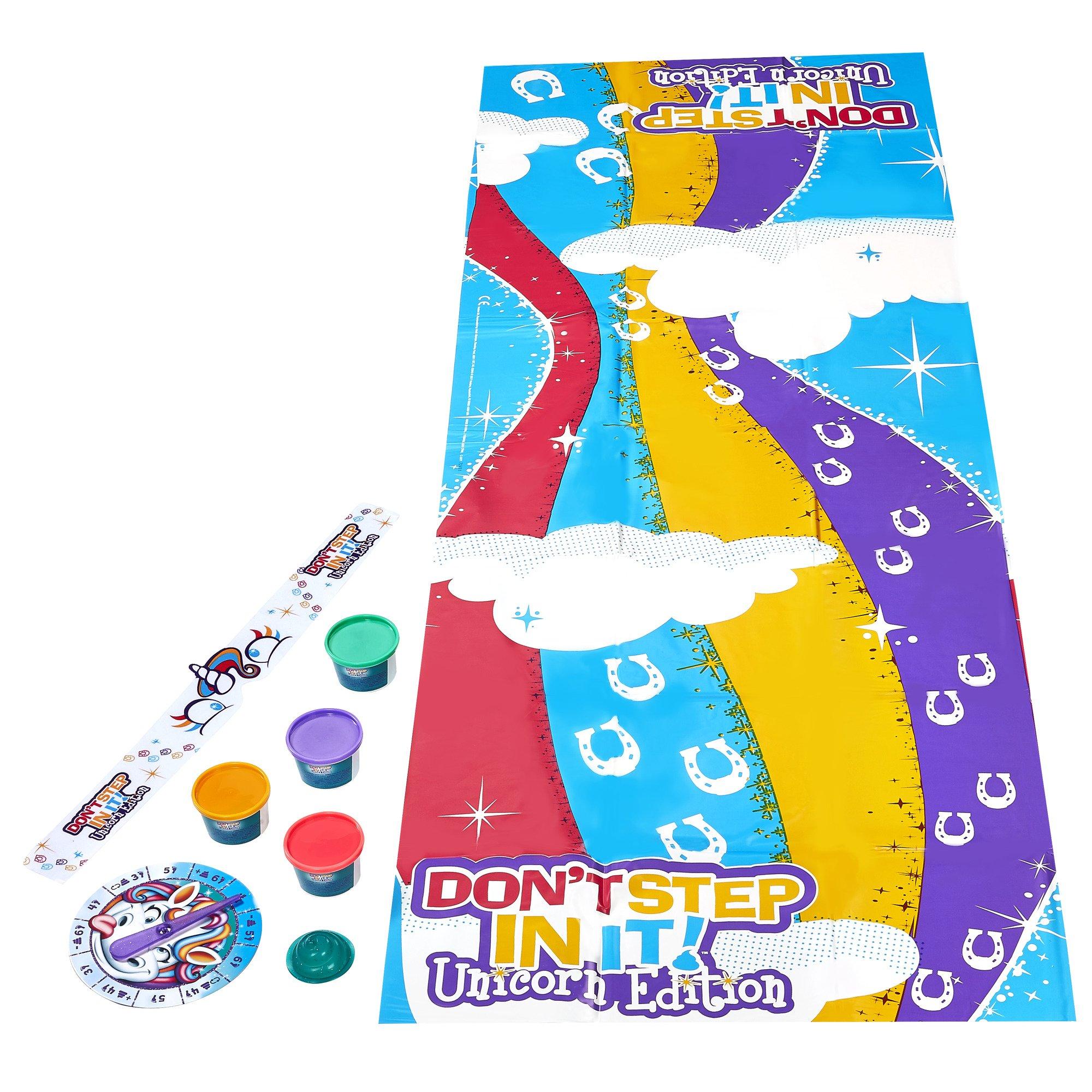 Hasbro Gaming Hasbro Gaming Don’t Step In It Game, Unicorn Edition (Amazon Exclusive), 4 years & up