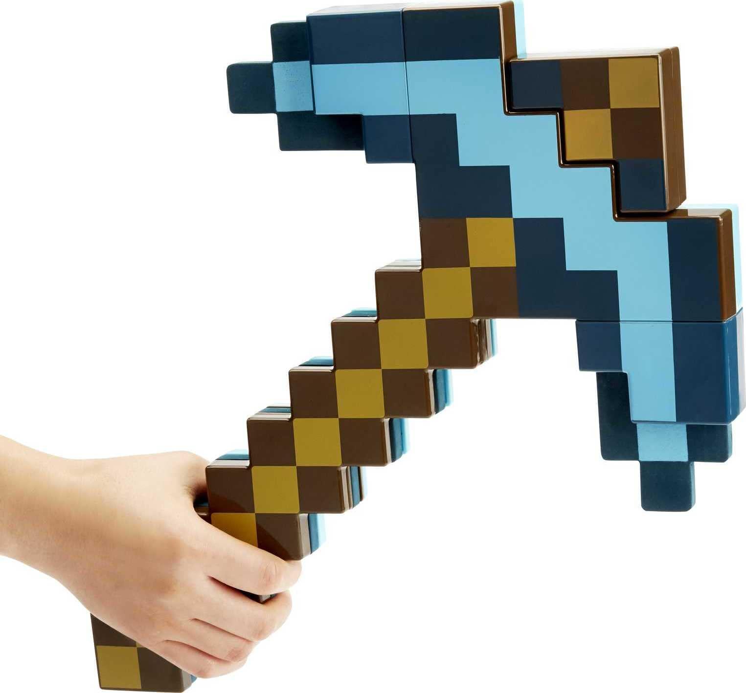 Mattel Mattel Minecraft Sword & Pickaxe Set, Kid-Sized Wearable Accessory for Role-Play & Costumes