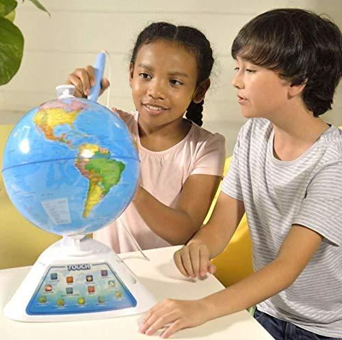 Oregon Scientific SG268 Educational Learning Smart Globe for Home School. World Geography Toy with Games Countries Fun Facts