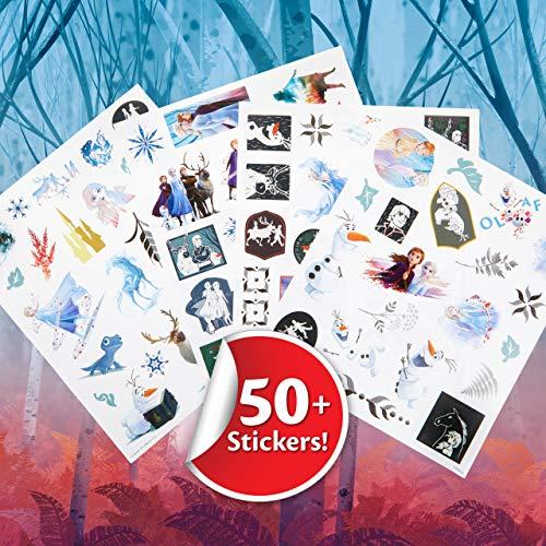 Crayola Crayola Frozen 2 Coloring Pages & Sticker Book, Gift for Kids, Ages 3, 4, 5, 6