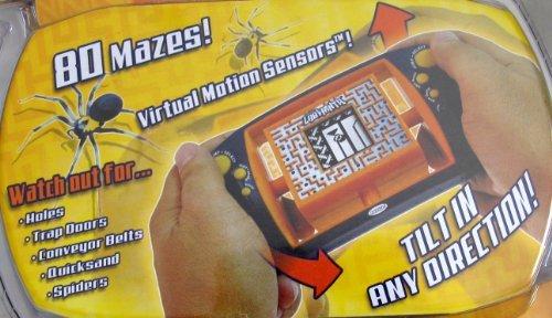 Radica Radica Hand Held DIGITAL LABYRINTH GAME w 80 MAZES, VIRTUAL MOTION SENSORS, OBSTACLES & More! (2005)