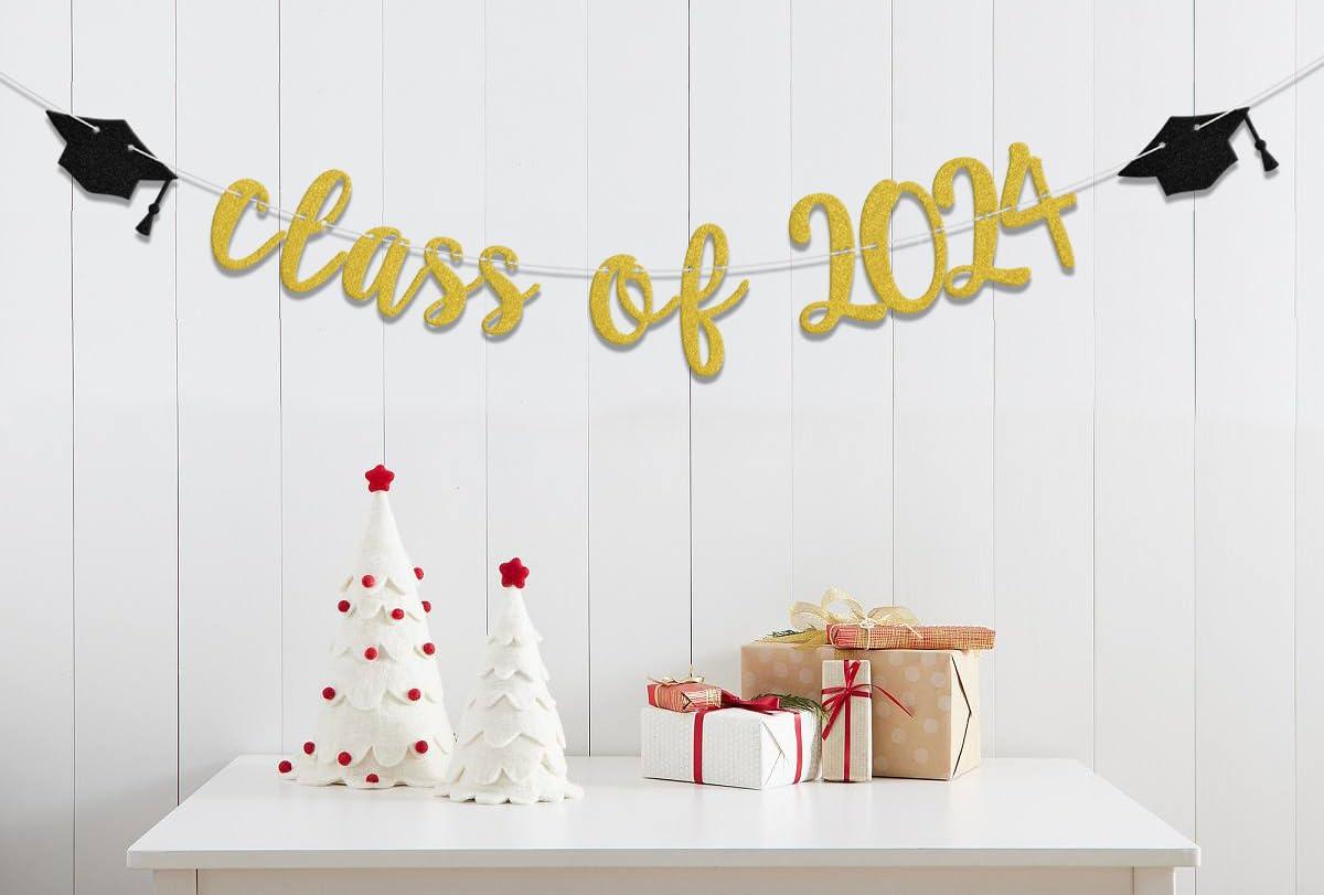 WFKLDF Class of 2024 Banner, 2024 Graduation Party Decorations, Class of 2024 Decorations, We\'re So Proud of You, Congrats Grad 2024 Graduations Party Supplies