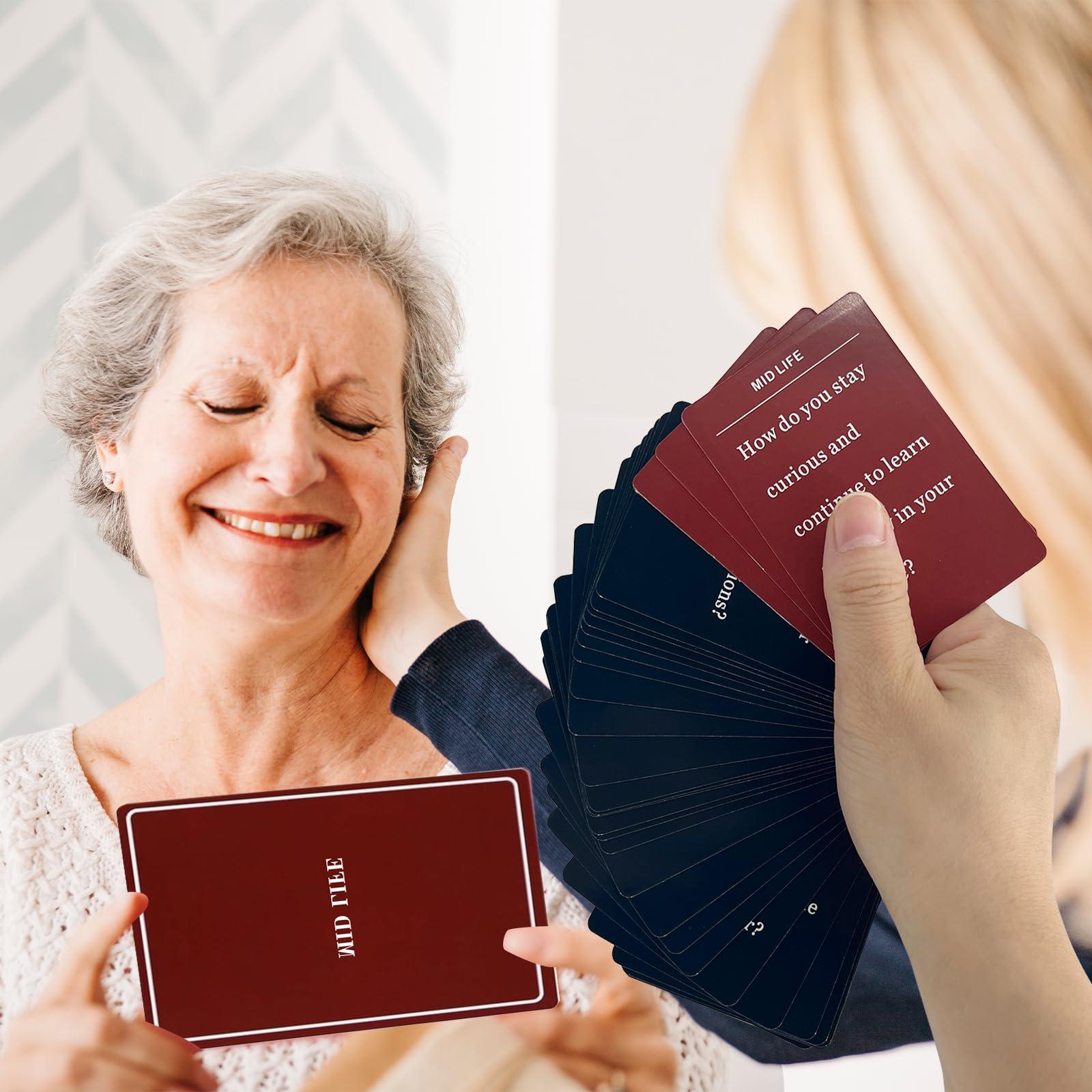 Light Of The City (150pc/1Set) Life Story Interview Kit Cards, Tales Life Story Interview Kit, Pictionary Game for Family, Get to Know Parents and Grandparents for Family Game Night with Curated Question Cards