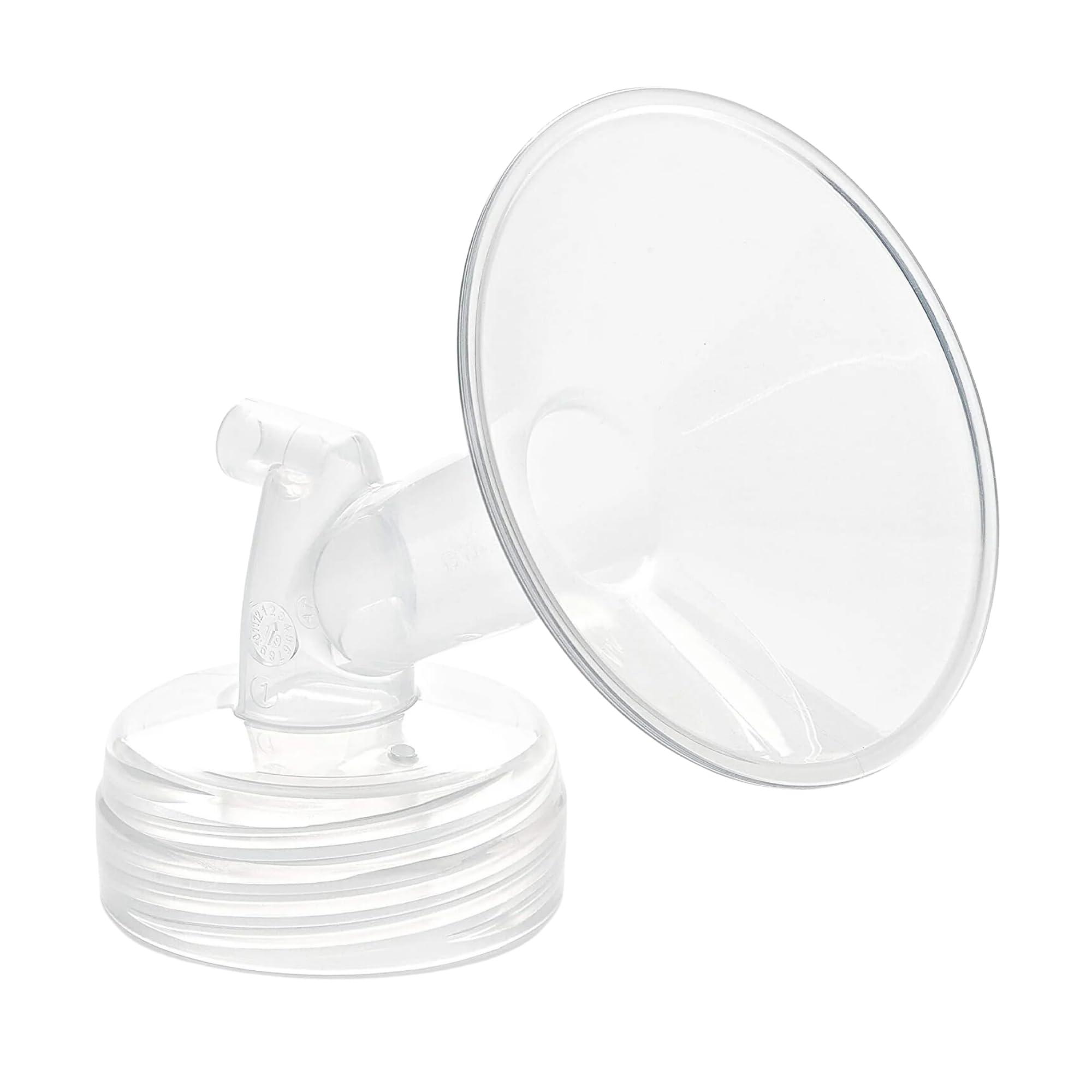 HONESTMED HonestMed Breast Flange Replacement Compatible with Spectra Breast Milk Pump (1, Medium, 24mm)