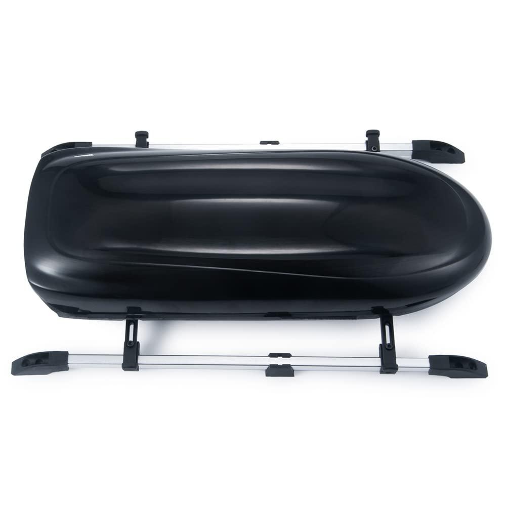 RC-Hub RC-Hub Plastic Roof Trunk Luggage Rack Box for 1/10 TRX-4 TRX-6 RC Crawler Car (Black)