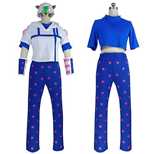 QILONG JoJo's Bizarre Adventure Johnny Joestar Cosplay Costume 3291 (Male XXL)