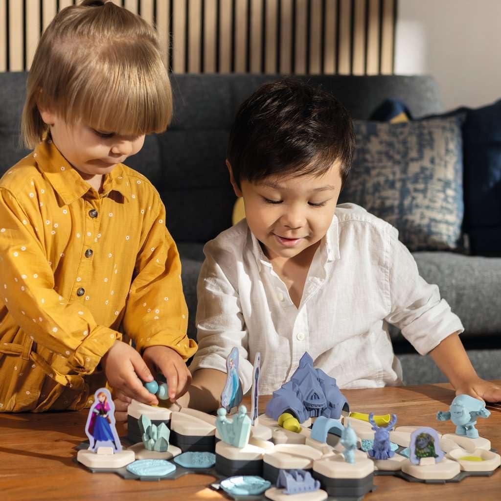 Ravensburger Ravensburger - GraviTrax Junior Bundle Frozen, Marble Court and Construction Toys, Ages 3+